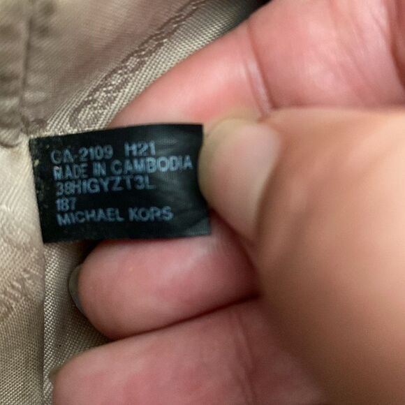 Michael Kors Powder Pink Pebbled Leather Large Tote Preppy Luxury Daily Casual - Picture 13 of 16